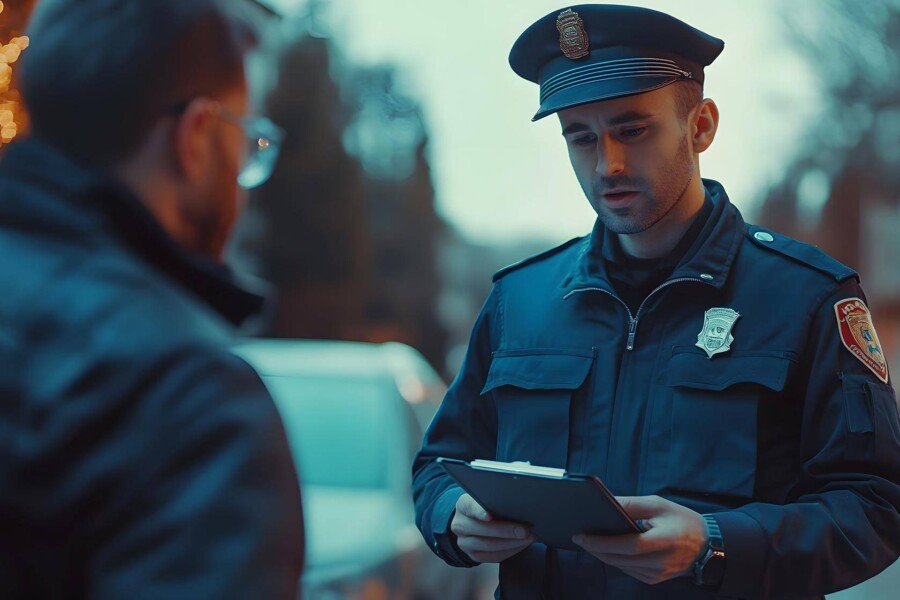Jak wygląda kontrola policji podczas rutynowego zatrzymania?